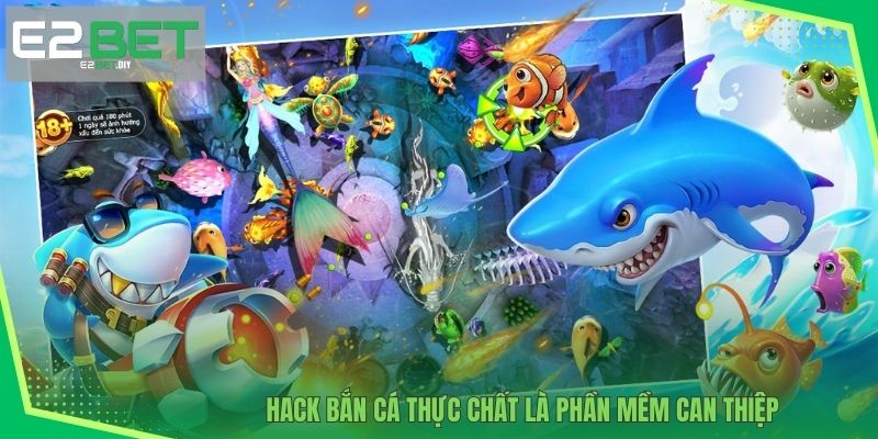 Hack bắn cá thực chất là phần mềm can thiệp